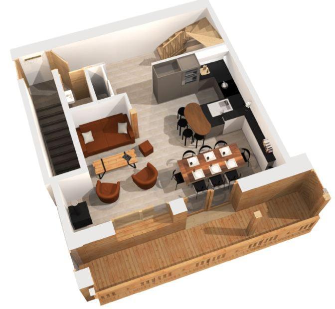 Chalet Arpitan - Les Carroz - Grand Massif חדר תמונה